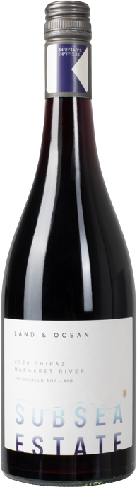 Subsea Estate Land &amp; Ocean Shiraz 2024 bottle - Margaret River